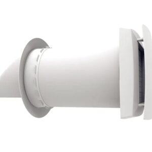 SINGLE ROOM WALL MOUNTED DUCTLESS HEAT ENERGY RECOVERY VENTILATOR